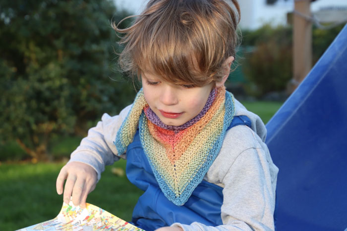 Dreiecktuch oder Schlauchkragen für Kinder