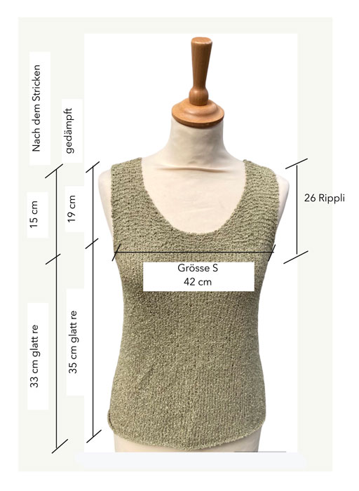 Sommer Shirt in Boucl
