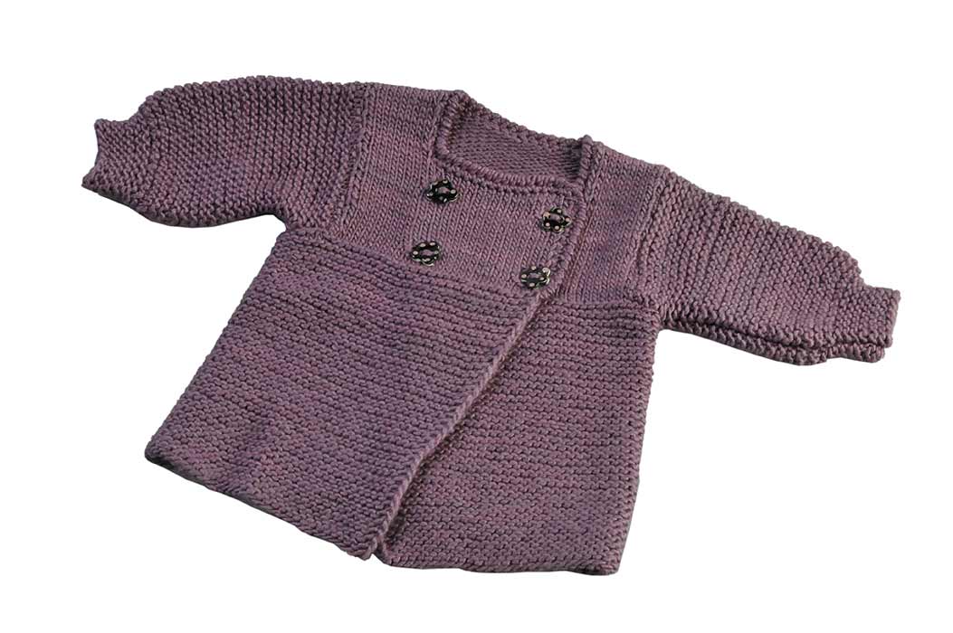 Babyjäckli mit Ton-Knöpfli